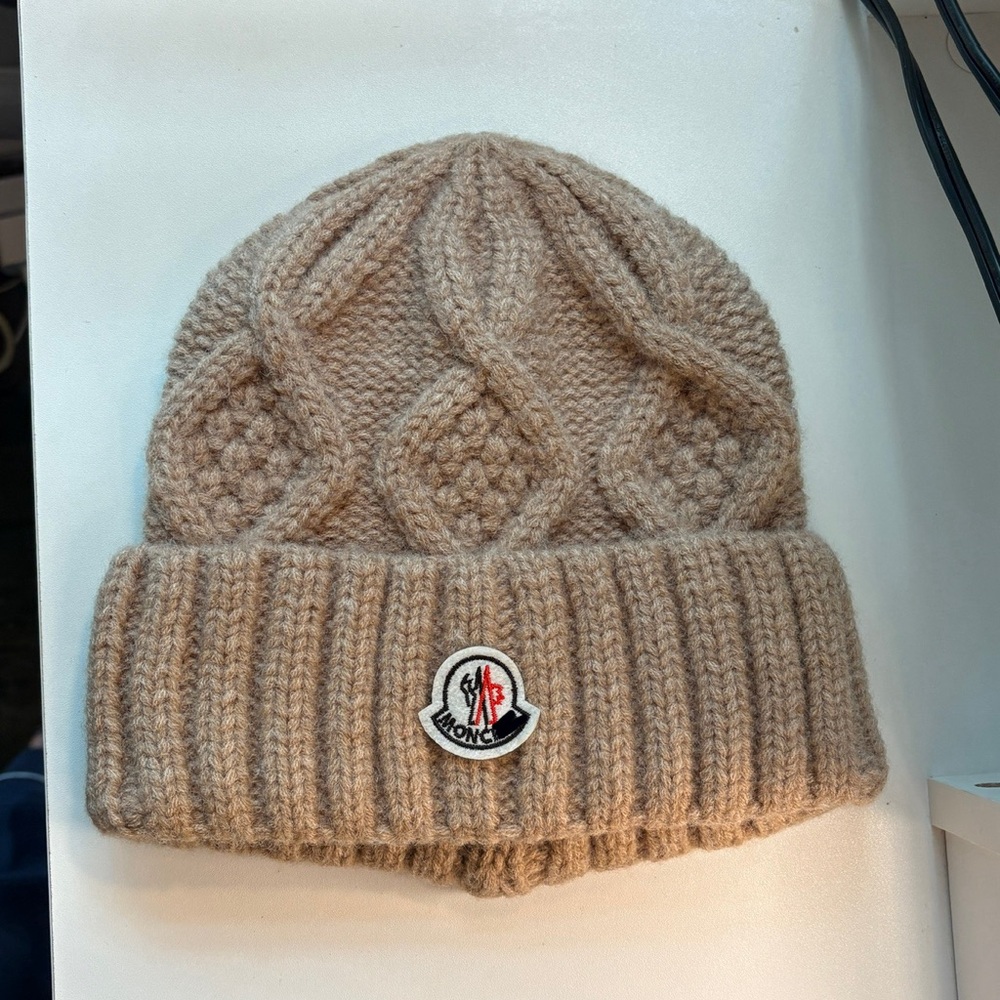 Tan Knit Beanie